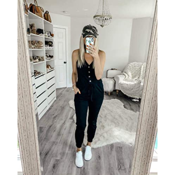 PRETTYGARDEN Women's Summer Jumpsuit with Pockets