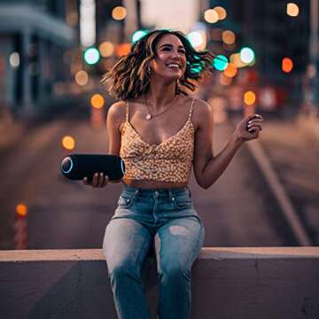 LG XBOOM Go Portable Bluetooth Speaker PL5 - LED Lighting & 18 Hour Battery