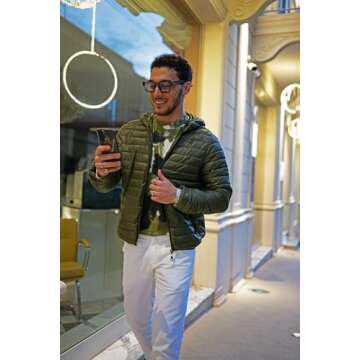 VISOONE Enhanced Version Rectangle Chic Preppy Look Blue Light Blocking Glasses for Women Men RIVER-LIGHTER