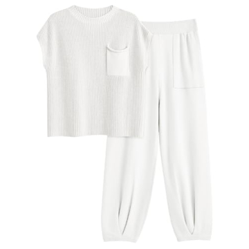 LILLUSORY 2 Piece Matching Lounge Set for Women