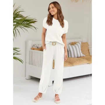 LILLUSORY 2 Piece Matching Lounge Set for Women