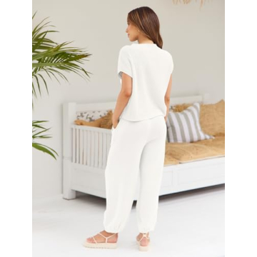 LILLUSORY 2 Piece Matching Lounge Set for Women