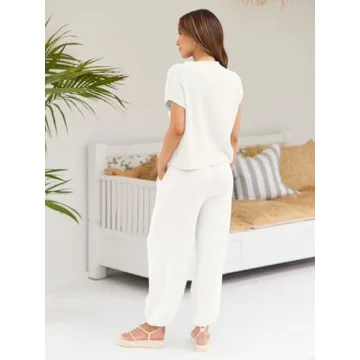 LILLUSORY 2 Piece Matching Lounge Set for Women