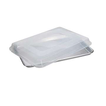 Nordic Ware Half Sheet Cover, 13 by 18 Inch, Clear