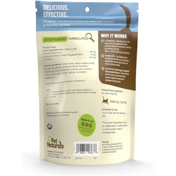 Pet Naturals Calming Chews for Cats - 30 Chews for Anxiety Relief