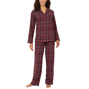 PajamaGram Women Flannel Pajama Set - Soft & Stylish Sleepwear