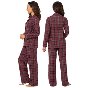 PajamaGram Women Flannel Pajama Set - Soft & Stylish Sleepwear