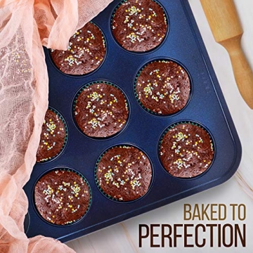 NutriChef 6-Piece Non-Stick Baking Pans Set for Effortless Cooking