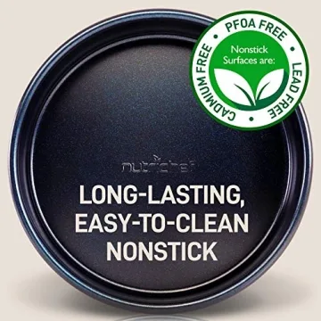 NutriChef 6-Piece Non-Stick Baking Pans Set for Effortless Cooking