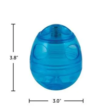 PetSafe FUNKitty Egg Cersizer - Cat Slow Feeder - Interactive Cat Meal Dispensing Toy - Great for Portion Control and Fast Eaters - Improve Digestion - Cat Enrichment and Exercise Toy