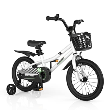 Discover the BABY JOY 16-Inch Kids Bike - Perfect for Young Adventurers!
