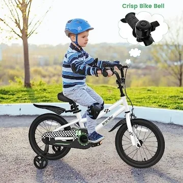 BABY JOY Kids Bike 16 Inch Safe for Boys Girls Ages 4-7