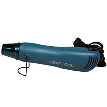 Nicole- Multi-purpose Heat Gun Tool with Stand Is Perfect for Embossing, Drying Paint & More (Colors May Vary)