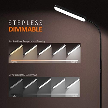 Wio-Mio Floor Lamp with Remote Control and Adjustable Colors