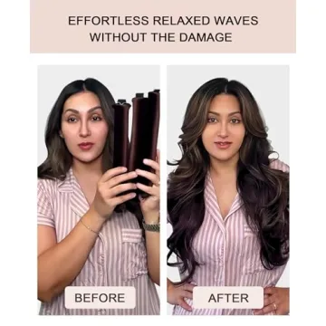 Overnight Velvet Curling Rods for Effortless Heatless Curls