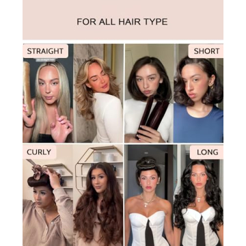 Overnight Velvet Curling Rods for Effortless Heatless Curls