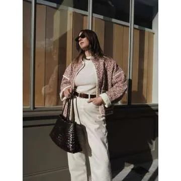 Trendy YKR Cropped Floral Puffer Jacket for Women