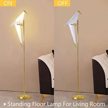 Whimsical Bird Floor Lamp for Home Decor and Ambiance