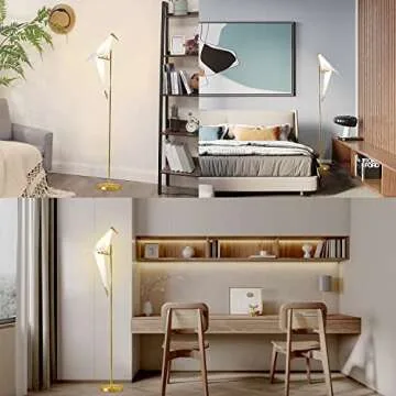 Whimsical Bird Floor Lamp for Home Decor and Ambiance
