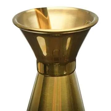 Bloomingville Gold Stainless Steel Oil Cruet for Stylish Kitchen