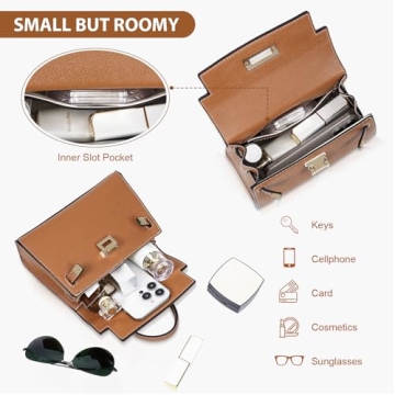 YFGBCX Mini Satchel Bag Stylish Versatile Women's Handbag