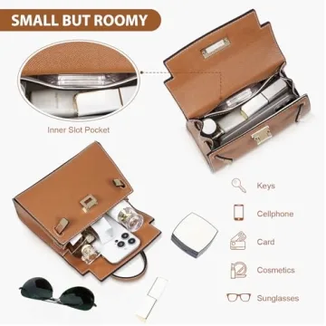 YFGBCX Mini Satchel Bag Stylish Versatile Women's Handbag