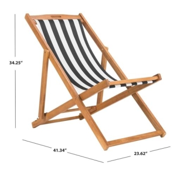 Sling Chair by Safavieh - Adjustable Outdoor Comfort