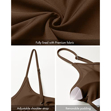 Narecte Sexy One Piece Bathing Suit with Tummy Control