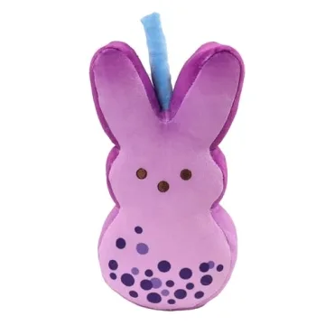 Animal Adventure Shaggy Bunny Peeps 9 Inch Plush Toy with Sound & Colors