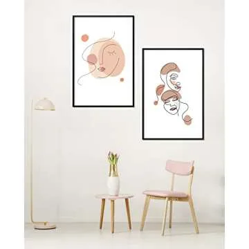 ELSKER&HOME 24x36 Poster Frame Set for Stylish Displays