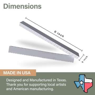 OUTPOST POTTERY Clay Slab Roller for Ceramics & Slicer – For Use With Wire Cutter (Not Included) - Create Clean, Consistent Clay Slabs for Your Ceramic Craftmanships (Plastic)