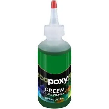 Color Pigment Set (120ml, Red, Yellow, Green, Blue, Black, Brown, White)