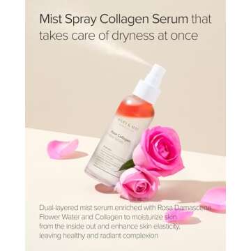 Mary&May Rose Collagen Mist for Glowing Skin