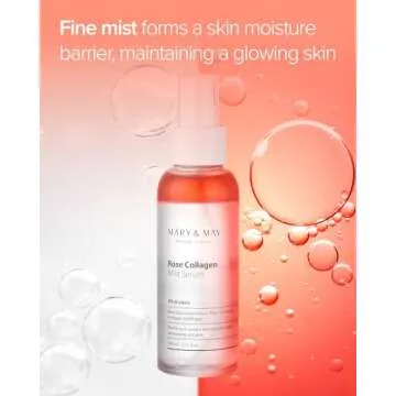 Mary&May Rose Collagen Mist for Glowing Skin