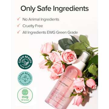 Mary&May Rose Collagen Mist for Glowing Skin