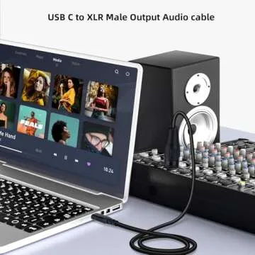 YAODEMA USB C to XLR Cable for Crisp Audio Output