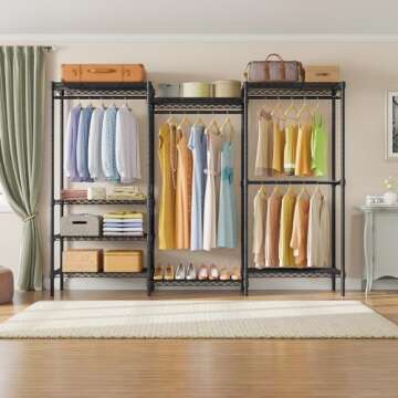 VIPEK V5 Plus Large Portable Closet Rack for Organizing Clothes