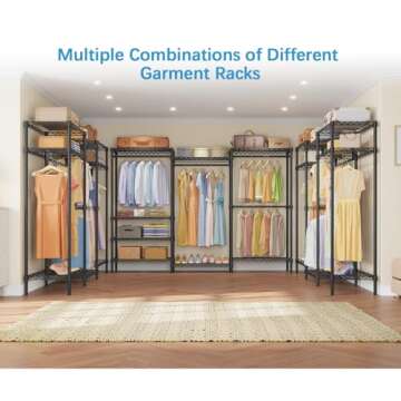 VIPEK V5 Plus Large Portable Closet Rack for Organizing Clothes