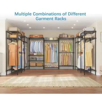VIPEK V5 Plus Large Portable Closet Rack for Organizing Clothes