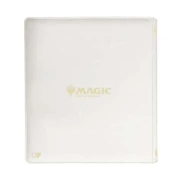 Ultra PRO - Mana 8 12-Pocket Zip PRO-Binder - Plains for Magic: The Gathering, Holds & Protects 480 Standard Sized Cards, Collector's Edition Durable Trading Secure Side-Loading Pocket Binder
