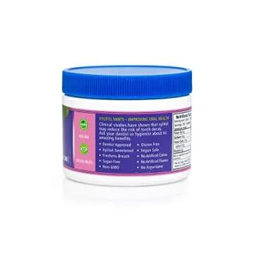 Spry Xylitol Berry Blast Mints Sugar Free Candy - Breath Mints That Promote Oral Health, Dry Mouth Mints That Increase Saliva Production, Stop Bad Breath, 240 Count (Pack of 2)