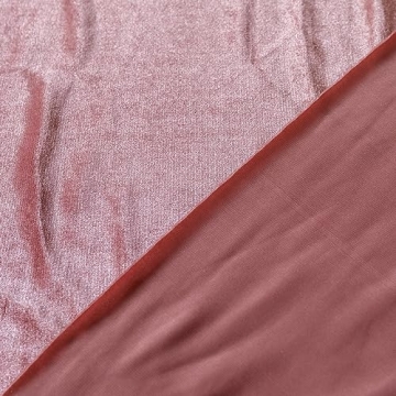 Stretch Velvet Fabric for Apparel and Crafting - Dusty Rose