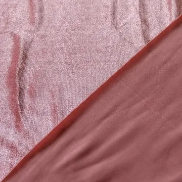 Stretch Velvet Fabric for Apparel and Crafting - Dusty Rose