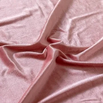Stretch Velvet Fabric for Apparel and Crafting - Dusty Rose