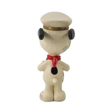 Enesco Peanuts Jim Shore Snoopy Sailor Captain Figurine
