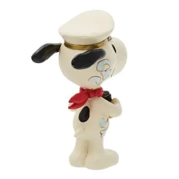 Enesco Peanuts Jim Shore Snoopy Sailor Captain Figurine