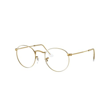 Ray-Ban RX3447V Round Metal Prescription Eyeglasses