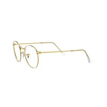 Ray-Ban RX3447V Round Metal Prescription Eyeglasses
