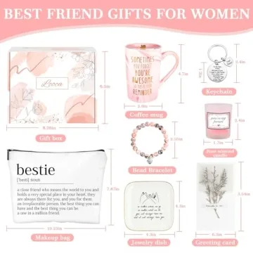 Unique Best Friend Birthday Gift Basket for Women