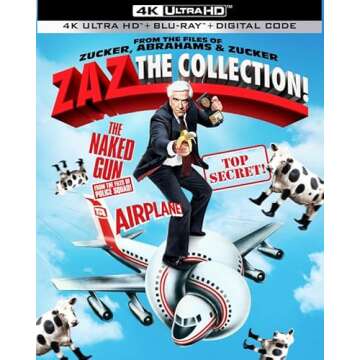 ZAZ: The Collection! [Limited Edition 4K UHD + Blu-Ray + Digital Copy] (AIRPLANE, TOP SECRET, THE NA...